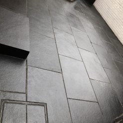 Purescape Black Limestone Reviver finished floor